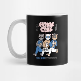 movie cat club Mug